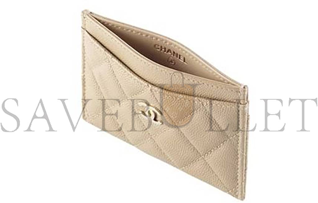 Ch*el classic card holder gold hardware ap0213 y33352 ni687 （11.2*7.5*0.5cm）